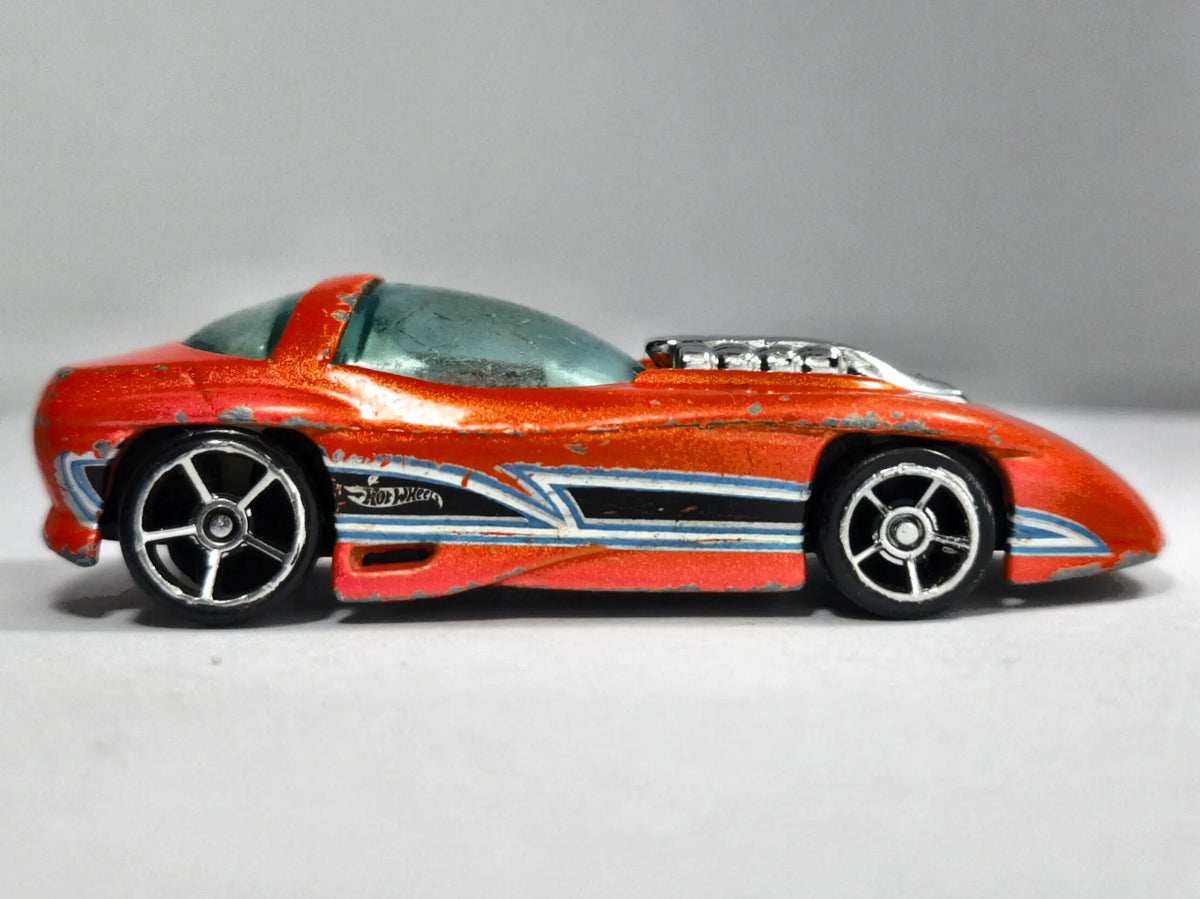 Sling Shot Hot Wheels 1993 1:64 Luzak Pomarańczowy – zdjęcie 4