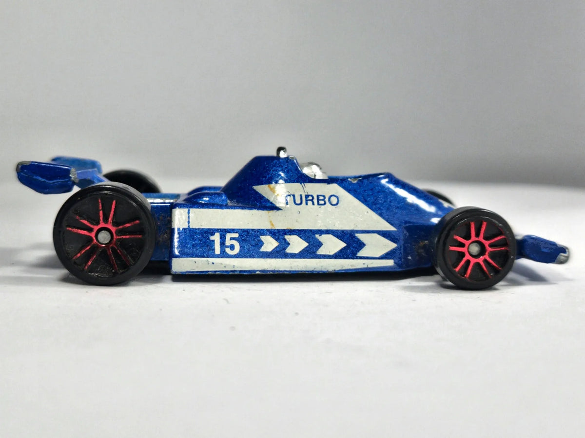 Bolid F1 Maisto 1:64 Bolid F1 TURBO Luzak Niebieski – zdjęcie 4