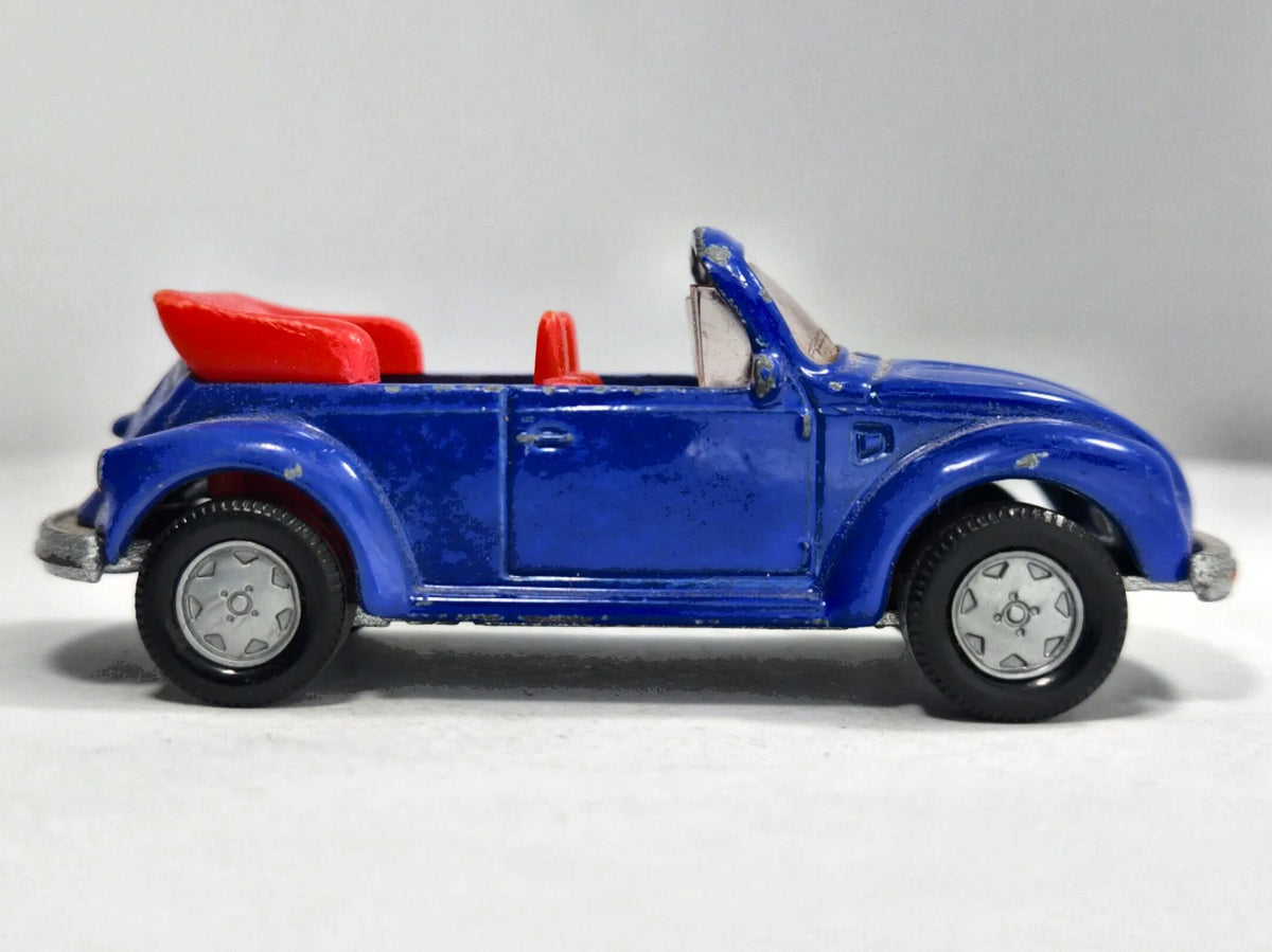 Volkswagen 1303 Ls Cabriolet SIKU 1:52 Made in W. Germany Luzak 2xMetal – zdjęcie 4