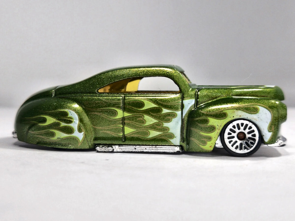 PURPLE PASSION TAIL DRAGGER Heat Fleet Hot Wheels 2011 Zielony 1:64 – zdjęcie 4