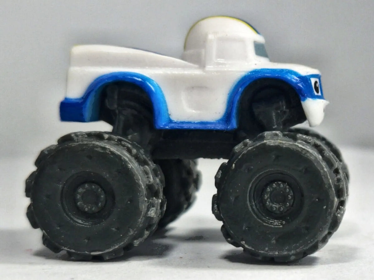 DARINGTON, BLAZE I MEGA MASZYNY, Fisher Price Viacom 2018, Biały, 1:64 – zdjęcie 4
