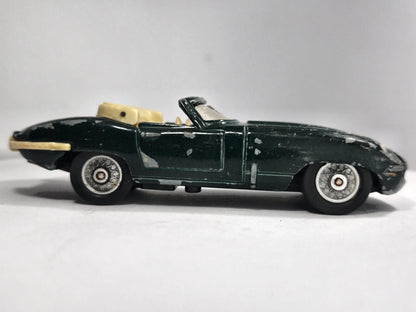 Jaguar E Cabriolet Maisto 1:38 Luzak Zielony – zdjęcie 4