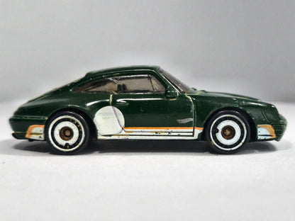 1996 PORSCHE CARRERA, Hot Wheels 2018, 1186 MJ, Zielony, 1:64, Resoraki – zdjęcie 4