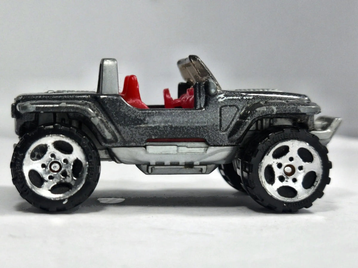 Jeep Hurricane Matchbox 2004 Czarny 1:58 – zdjęcie 4