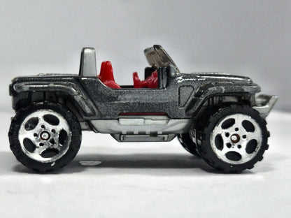 Jeep Hurricane Matchbox 2004 Czarny 1:58 – zdjęcie 4