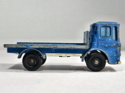 SITE HUT TRUCK, LEYLAND Matchbox 1973 NO.60 Niebieski 1:87 – zdjęcie 4