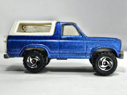 FORD BRONCO Hot Wheels 1980 Niebieski 1:55 2xMetal – zdjęcie 4
