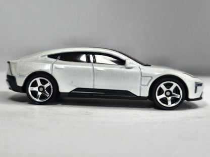 Polestar 5 Matchbox 2024 Matchbox Series 1:64 Biały Samochód osobowy – zdjęcie 4