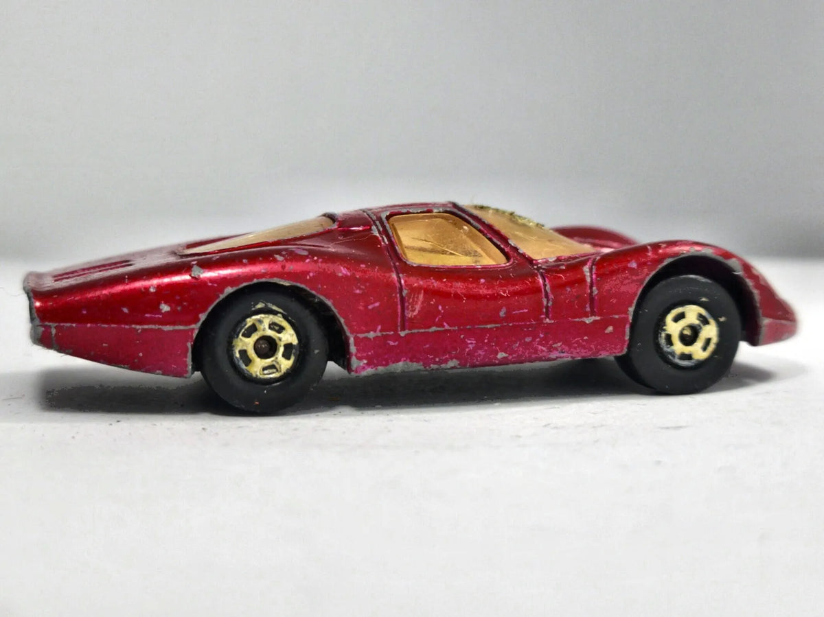 Ford Group 6 Matchbox 1969 Superfast 1:64 Made in England Luzak Bordowy – zdjęcie 4