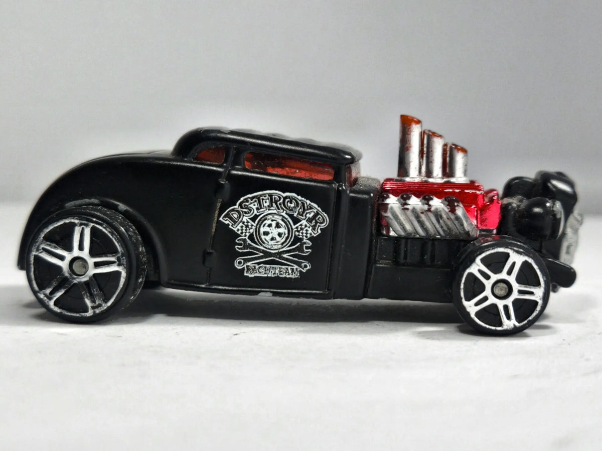 Knuckle Dragger Maisto 1:50 Hot Rod Luzak Czarny Rod Squad – zdjęcie 4