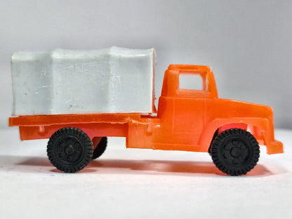 LEKKA CIĘŻARÓWKA SKRZYNIOWA Z PLANDEKĄ, BAKELIT Made in Denmark 1980 1:72 – zdjęcie 4