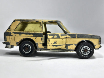 RANGE-ROVER SIKU '70 Żółty 1:50 Made in West Germany – zdjęcie 4