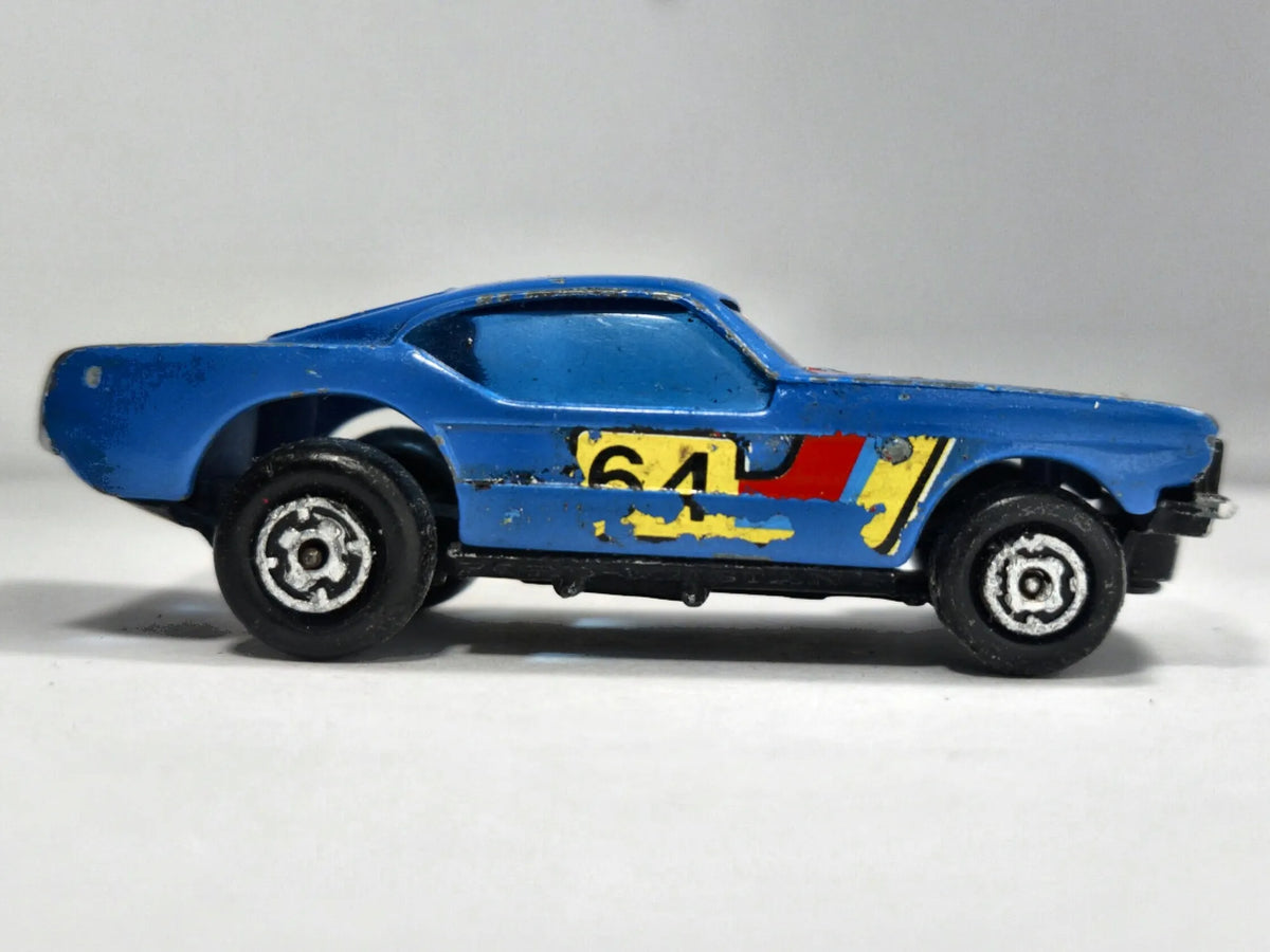 Ford Mustang Mach Guisval '70 Niebieski 1:58 Made in Spain – zdjęcie 4