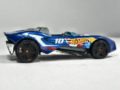 Carbonic Hot Wheels 2014 TRACK ACES 1:64 10 Luzak Niebieski – zdjęcie 4
