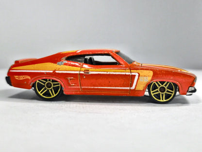 Dodge Charger Hot Wheels 1980 1:64 Muscle car Luzak Pomarańczowy – zdjęcie 4