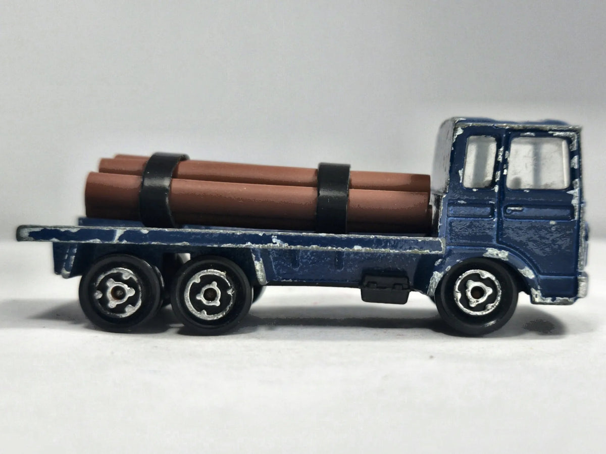 Ciężarówka Saviem Majorette Niebieski 1:100 Made in France – zdjęcie 4