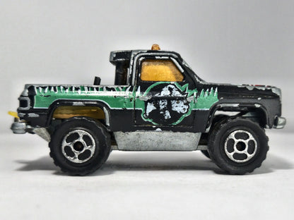 CHEVROLET BLAZER PICKUP, DEPANNEUSE, Majorette, Die cast NO.291 Czarny 1:62 – zdjęcie 4