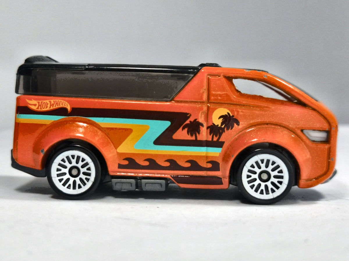 The Vanster HW Getaways Hot Wheels 2013 Pomarańczowy 1:64 – zdjęcie 4