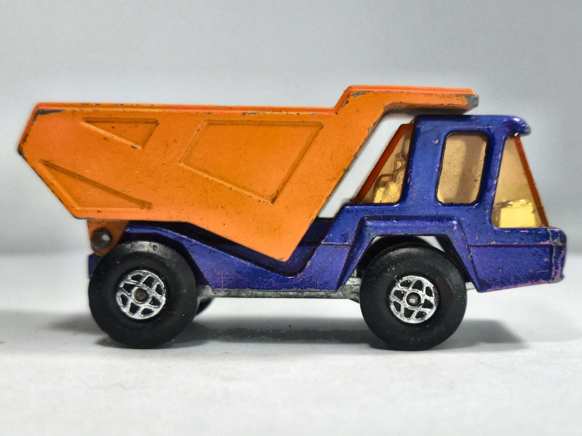 ATLAS, TRUCK, Matchbox 1975, Die cast NO.23, Fioletowy, 1:64, Resoraki – zdjęcie 4
