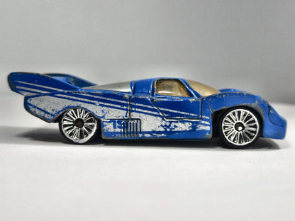 PORSCHE 956, Vintage Maisto #19, Die cast, Niebieski, 1:64, Resoraki – zdjęcie 4