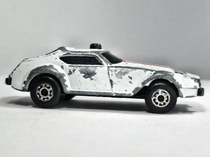 SUPER G.T. Policja Matchbox 1985 Biały 1:64 – zdjęcie 4