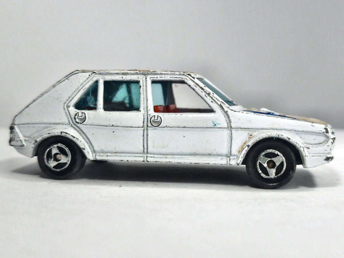 FIAT RITMO RALLY Polistil '80 Biały 1:55 Made in Italy – zdjęcie 4