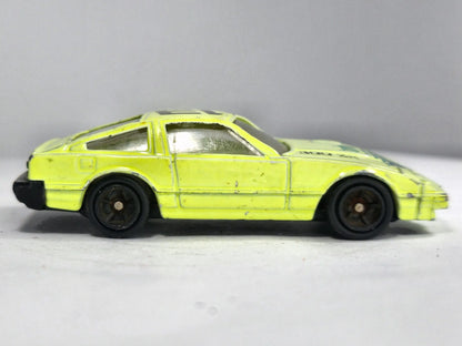 Nissan 300ZX Turbo Yatming 1:64 turbo #13 Luzak Żółty Jaskrawy – zdjęcie 4