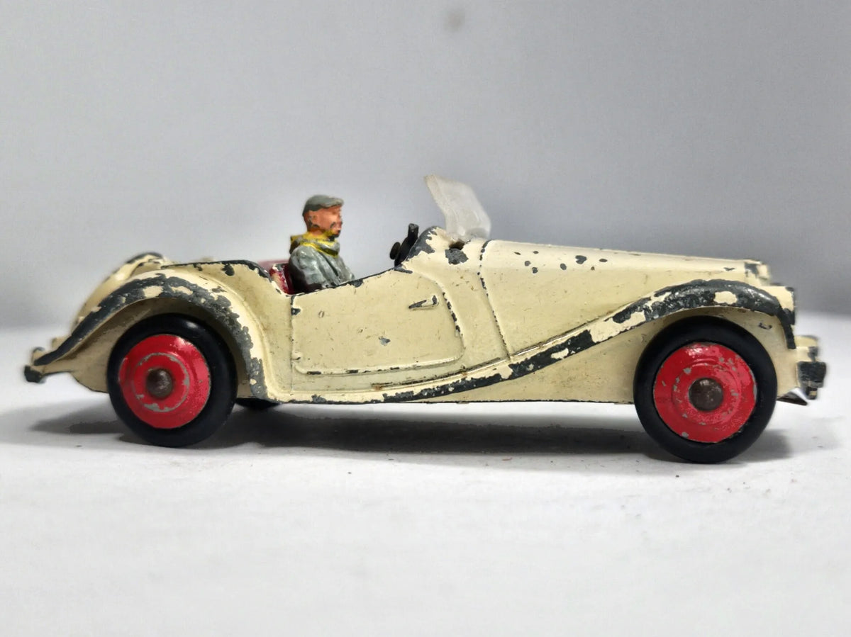 Mg Midget Dinky Toys '40 Kremowy 1:43 Made in England – zdjęcie 4