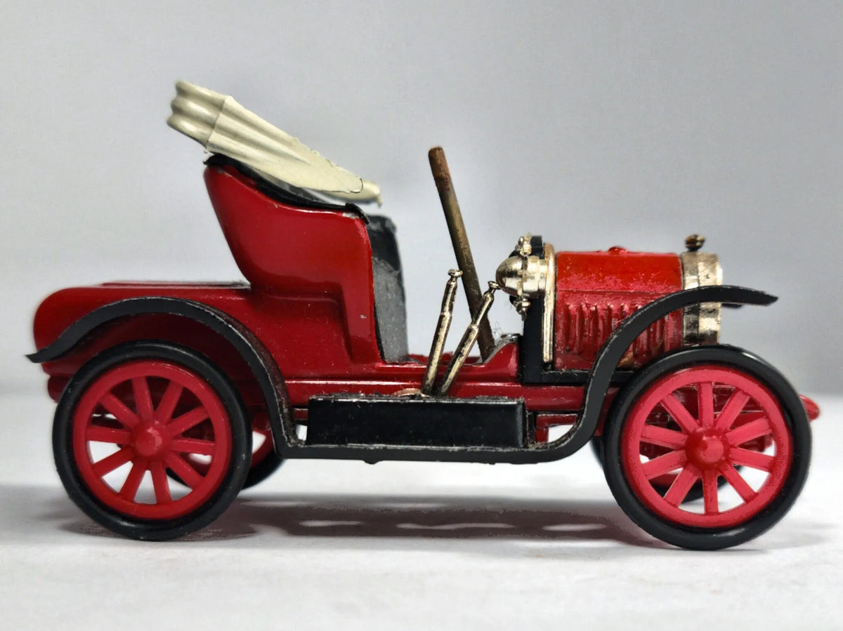 LEGNANO MOD.A 6/8 HP Z 1908 R. VETERAN CAR Dugu Czerwony 1:43 Made in Italy – zdjęcie 4