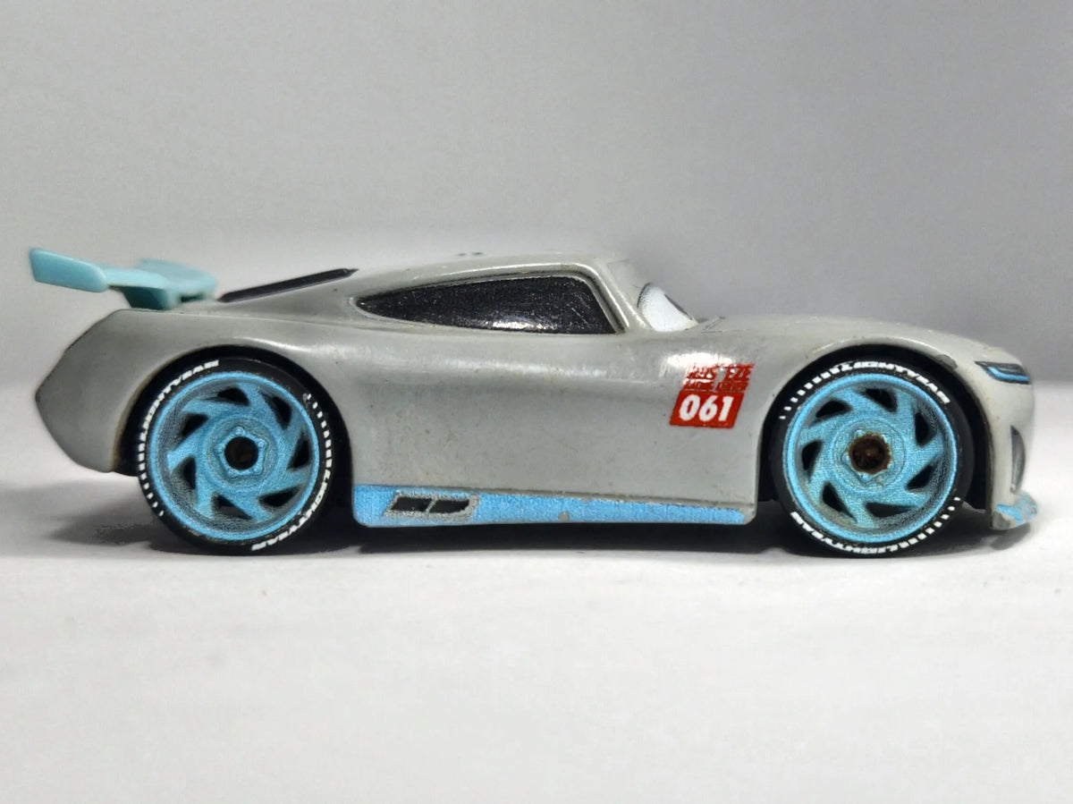 JACKSON STORM, Auta - Disney/Pixar, Die cast GKB22, Szary, 1:64, Resoraki – zdjęcie 4