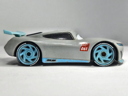 JACKSON STORM, Auta - Disney/Pixar, Die cast GKB22, Szary, 1:64, Resoraki – zdjęcie 4