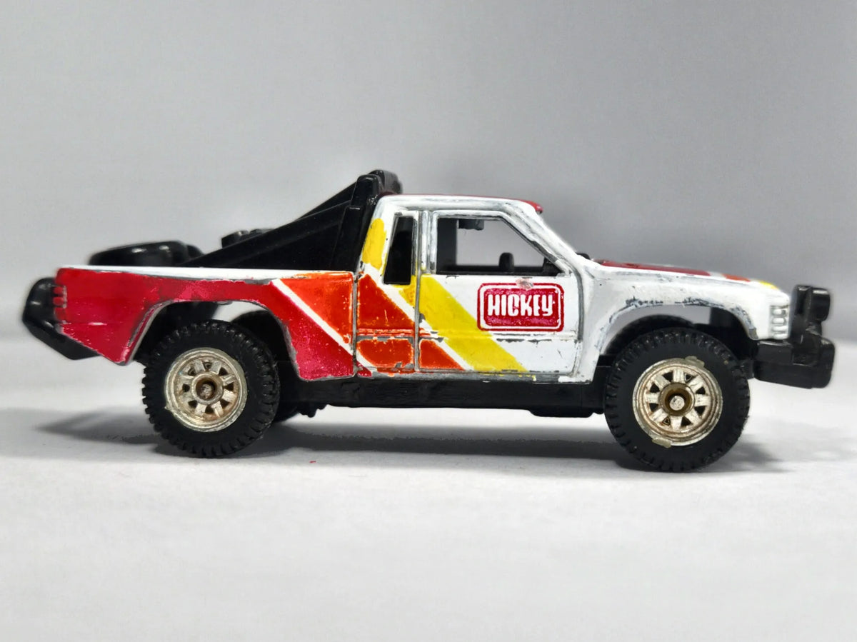 TOYOTA SR5 PICKUP, HICKEY #100, McToy, Die cast, Biały, 1:60, Resoraki – zdjęcie 4