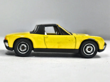 Vw Porsche 914 Matchbox 2009 2010 New Models 1:64 Luzak Żółty – zdjęcie 4