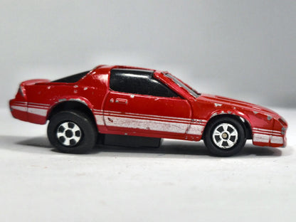 REPLICA PONTIAC FIREBIRD, Ertl, Made in USA Die cast Czerwony 1:62 Resoraki – zdjęcie 4