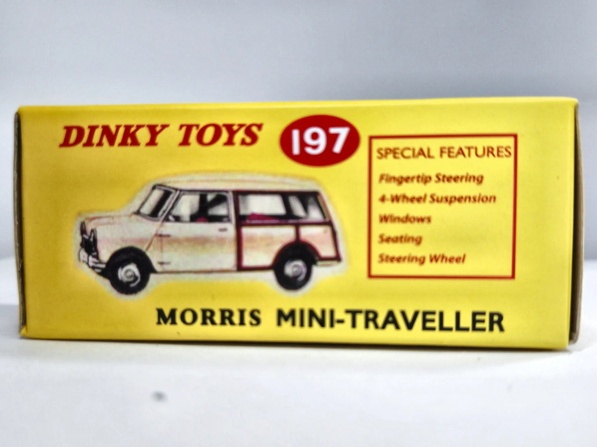 MORRIS MINI TRAVELLER Dinky Toys Biały 1:37 – zdjęcie 4