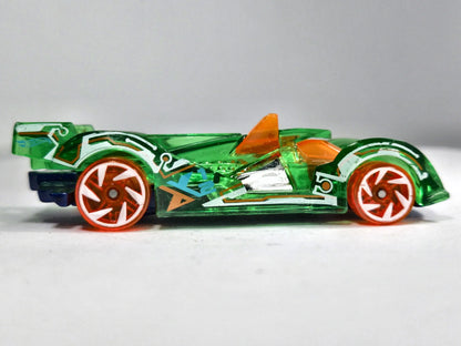 Hi-Tech Missile Hot Wheels 2013 1:64 Luzak Zielony – zdjęcie 4