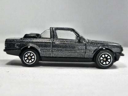 BMW 325I CABRIOLET E30 Vintage Welly Czarny 1:61 – zdjęcie 4