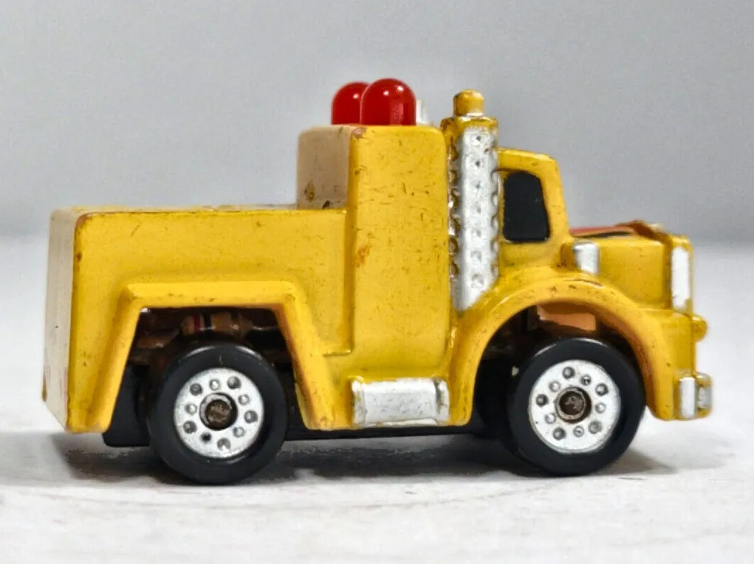 Ciężarówka Micro Sonic Flashers Micro Machines Galoob Żółty 1:87 – zdjęcie 4