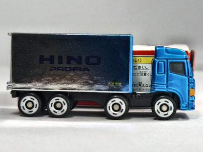 HINO PROFIA TRUCK, Tomica, Die cast 77, Niebieski, 1:200, Resoraki – zdjęcie 4