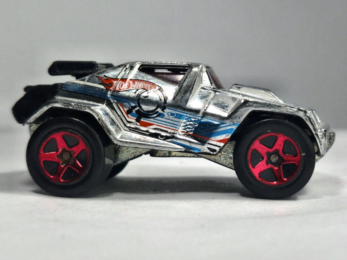 Rd-05 AcceleRacers Hot Wheels 2013 Silver 1:64 – zdjęcie 4