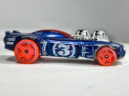 Rodger Dodger 2.0 Hot Wheels 2018 Mainline 1:87 3 Luzak Niebieski – zdjęcie 4