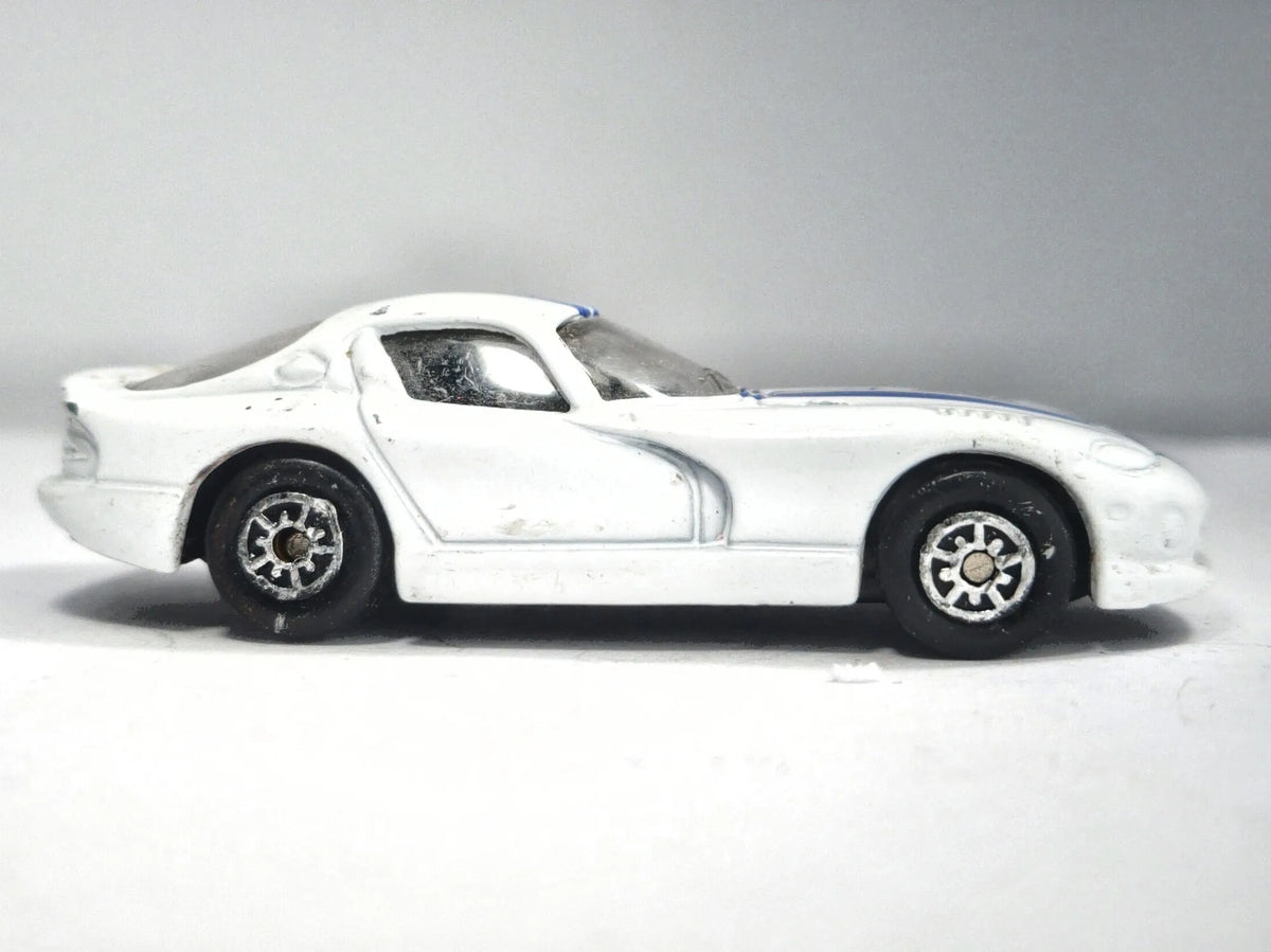 DODGE VIPER, Maisto, Die cast, Biały, 1:64, Resoraki – zdjęcie 4