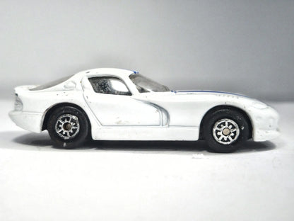 DODGE VIPER, Maisto, Die cast, Biały, 1:64, Resoraki – zdjęcie 4