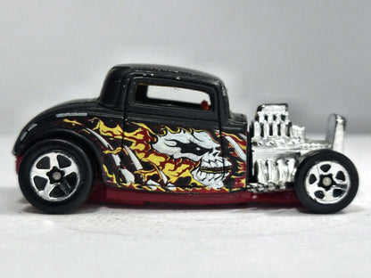 '32 Ford Hot Wheels 1997 1:64 Hot Rod Luzak Czarny – zdjęcie 4