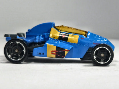 2JETZ, Hot Wheels 2019, Die cast GHB45, Niebieski, 1:64, Resoraki – zdjęcie 4