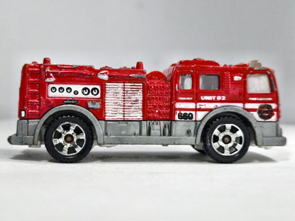 Pierce Dash Fire Engine Matchbox 2002 1:64 Wóz strażacki Straż pożarna – zdjęcie 4