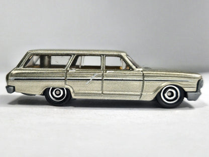 1964 Ford Fairlane Matchbox 2017 Matchbox Series 1:72 Luzak Srebrny – zdjęcie 4