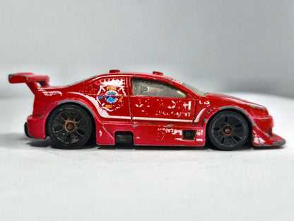 Amazoom Hot Wheels 2001 1:64 Oshkosh Fire Department Luzak Czerwony – zdjęcie 4