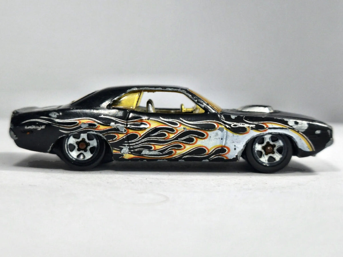 Dodge Charger Hot Wheels 2008 1:64 Muscle car Luzak Czarny – zdjęcie 4