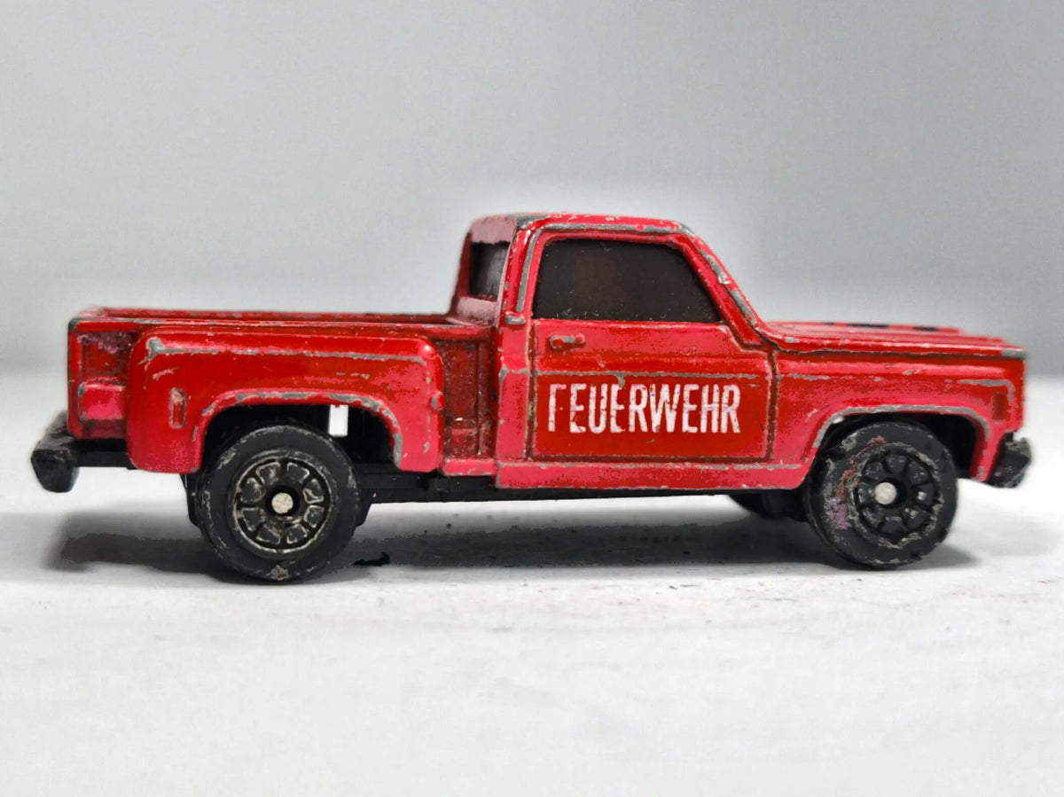 Ford F-150 Tonka 1:64 Straż pożarna Luzak Czerwony – zdjęcie 4
